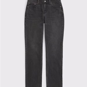 Abercrombie & Fitch Women's High Rise Jeans - Black